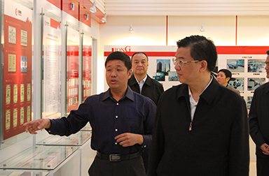 福建省委常委、省紀(jì)委書(shū)記倪岳峰調(diào)研虹潤(rùn)公司